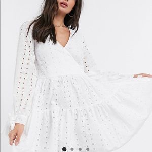 ASOS DESIGN wrap mini dress, with tag, never used